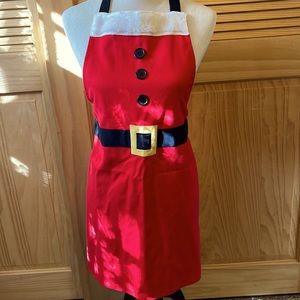 Unisex Adult Santa Holiday Christmas Apron 
by Ritz
Worn once